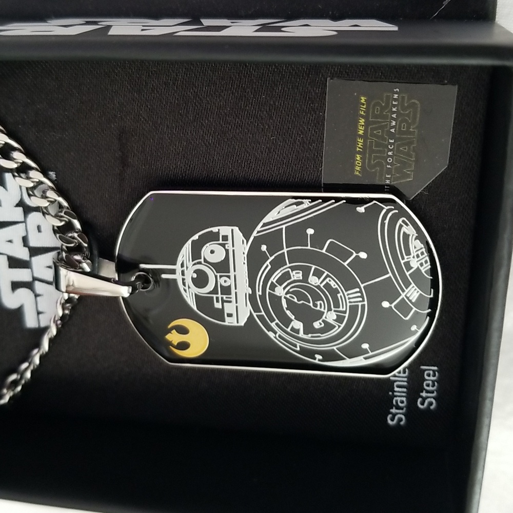 Star Wars BB-8 Dog Tag Necklace